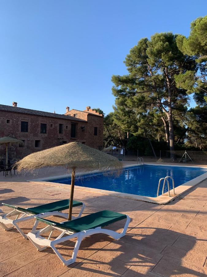 Castillo Con Piscina En Plena Sierra Calderona Segorbe Bagian luar foto