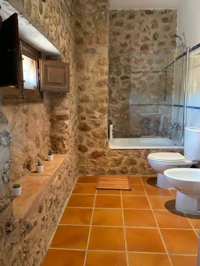 Castillo Con Piscina En Plena Sierra Calderona Segorbe Bagian luar foto